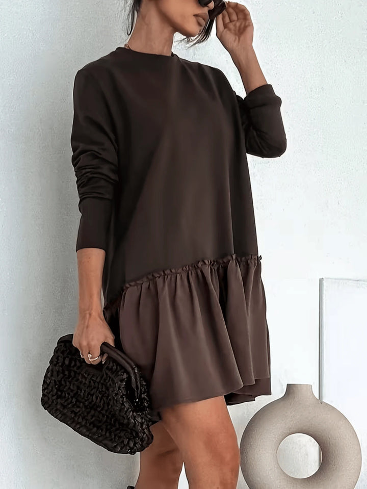 Rochie mini SHEIN, maro