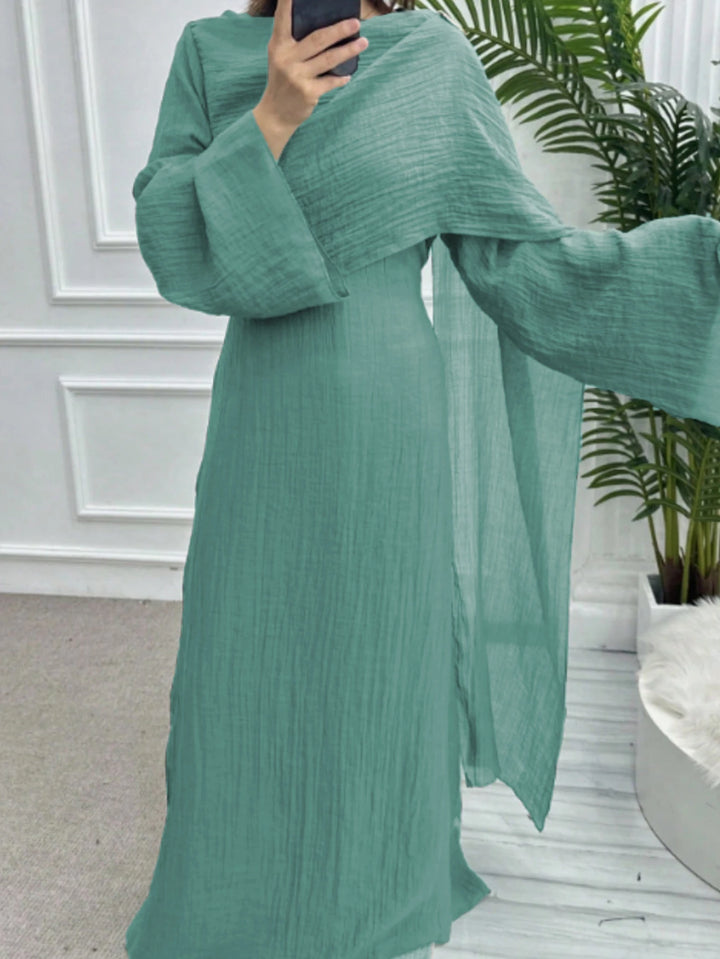 Rochie maxi SHEIN, turcoaz