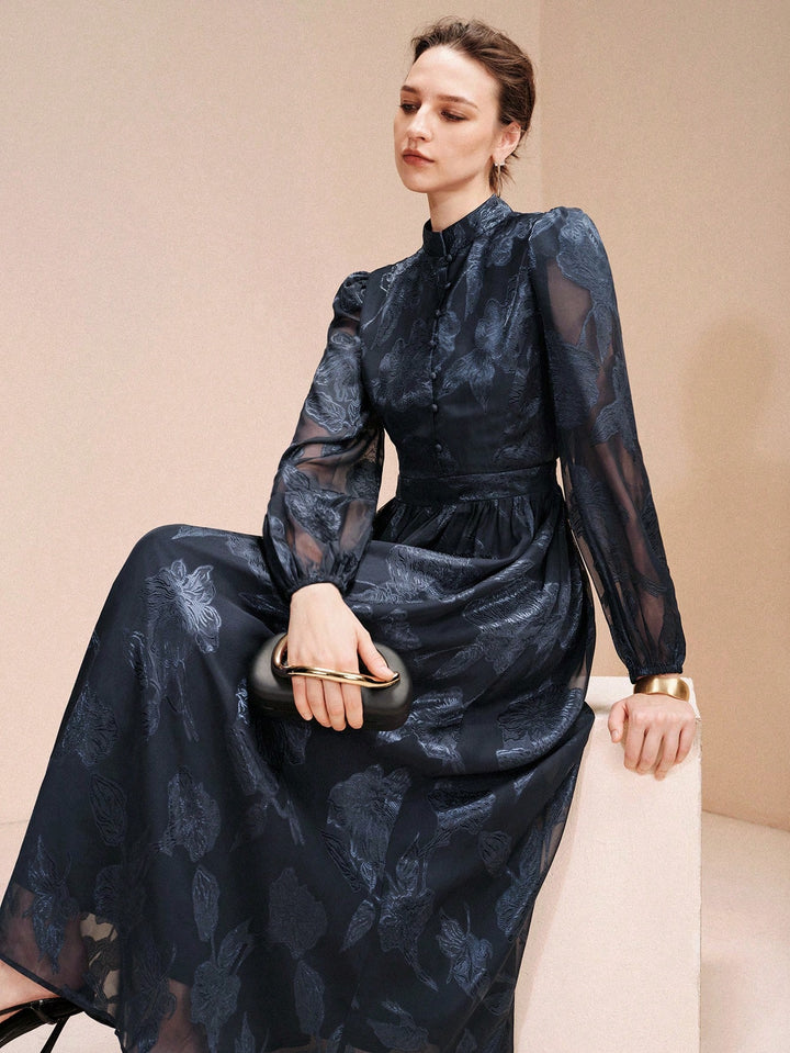 Rochie maxi SHEIN, albastru