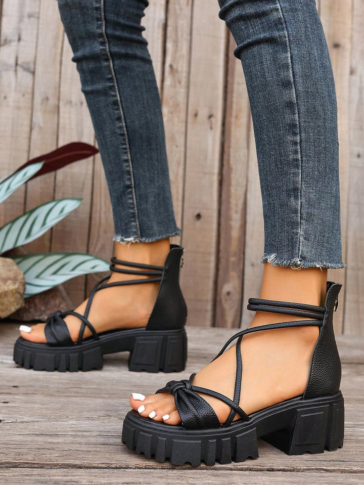 Sandale SHEIN, negru