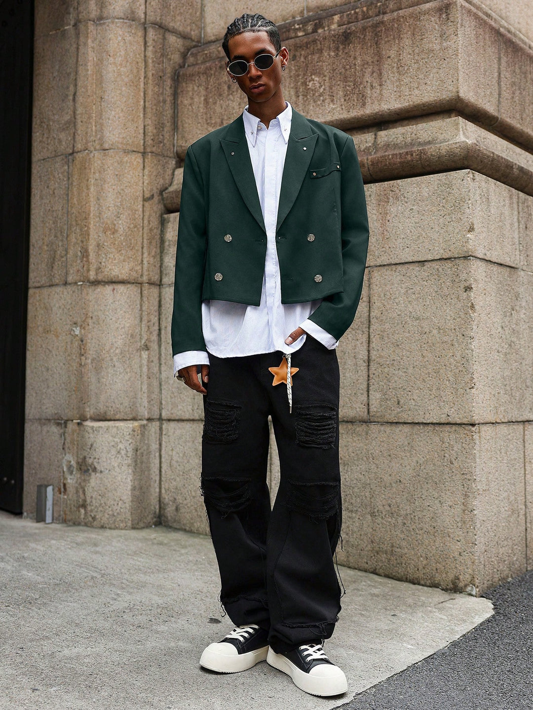 Sacou SHEIN, verde