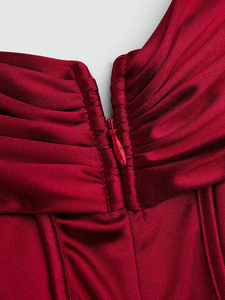 Rochie maxi SHEIN, roșu