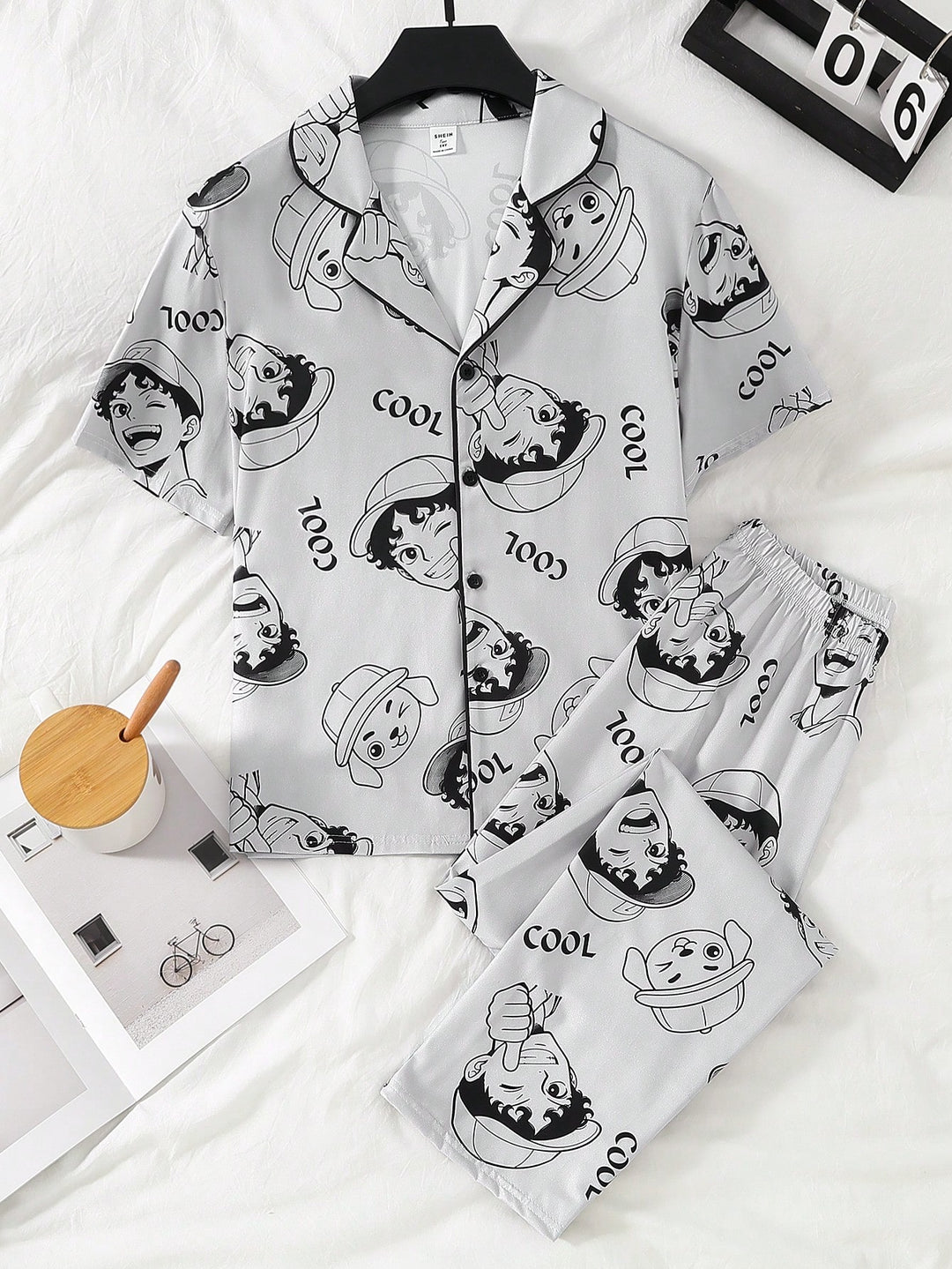 Compleu pijamale SHEIN, mix culori