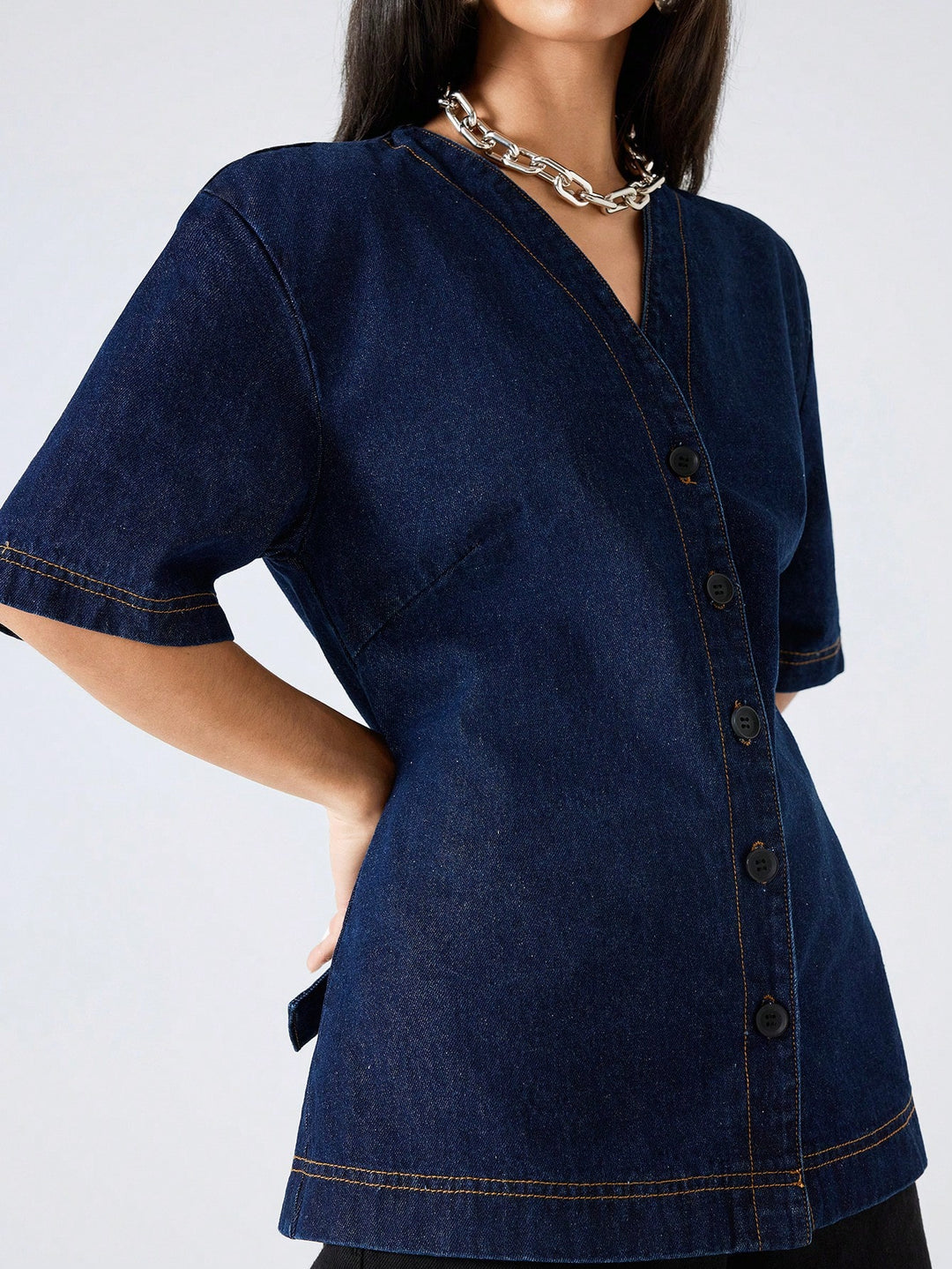 Top SHEIN, albastru