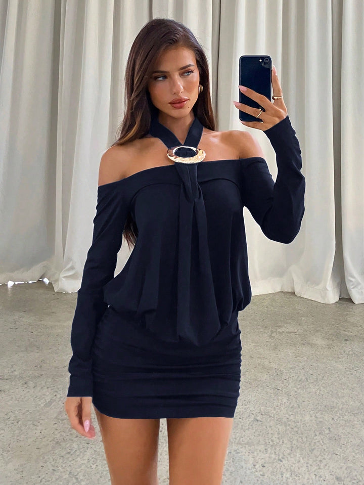 Rochie mini SHEIN, albastru