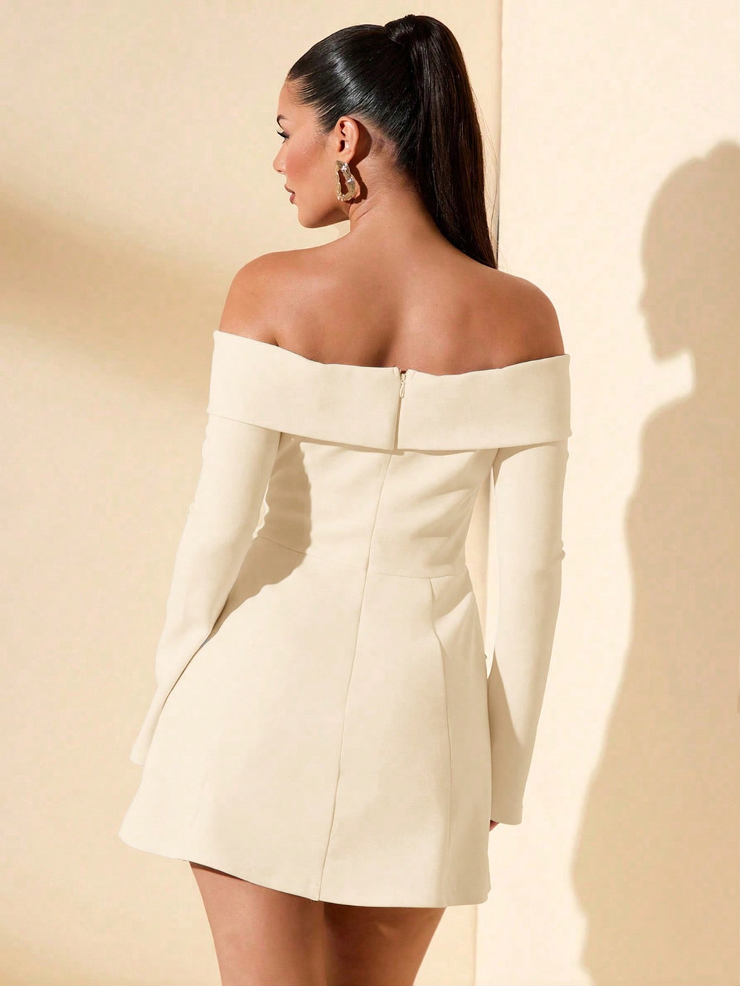 Rochie mini SHEIN, portocaliu