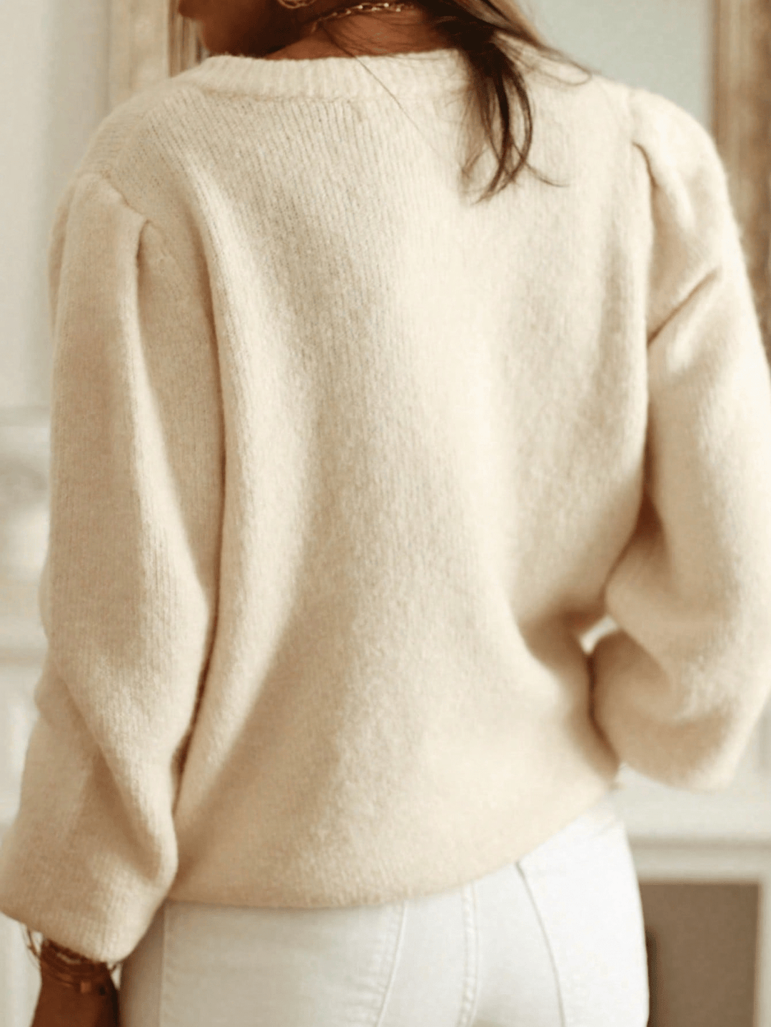 Cardigan SHEIN, alb