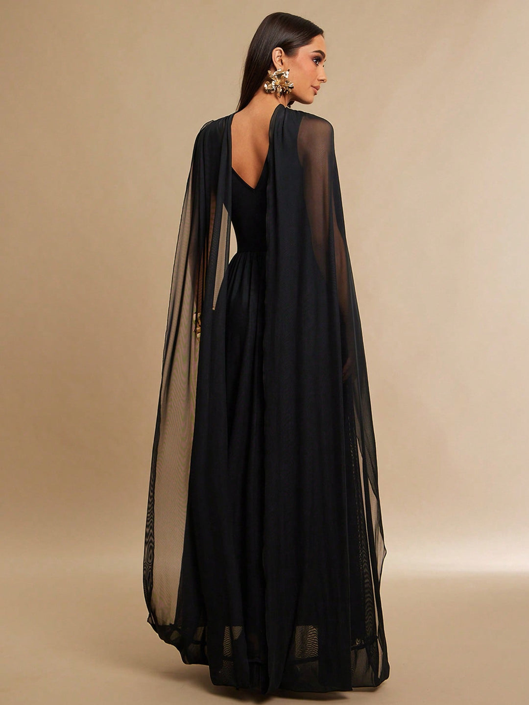 Rochie maxi SHEIN, negru