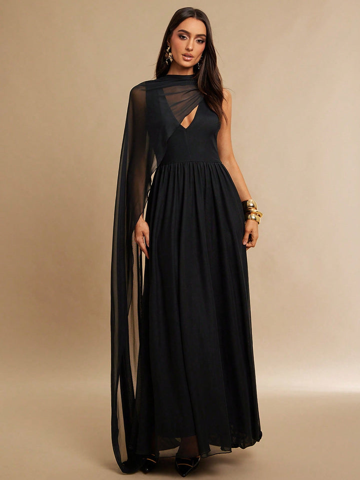 Rochie maxi SHEIN, negru