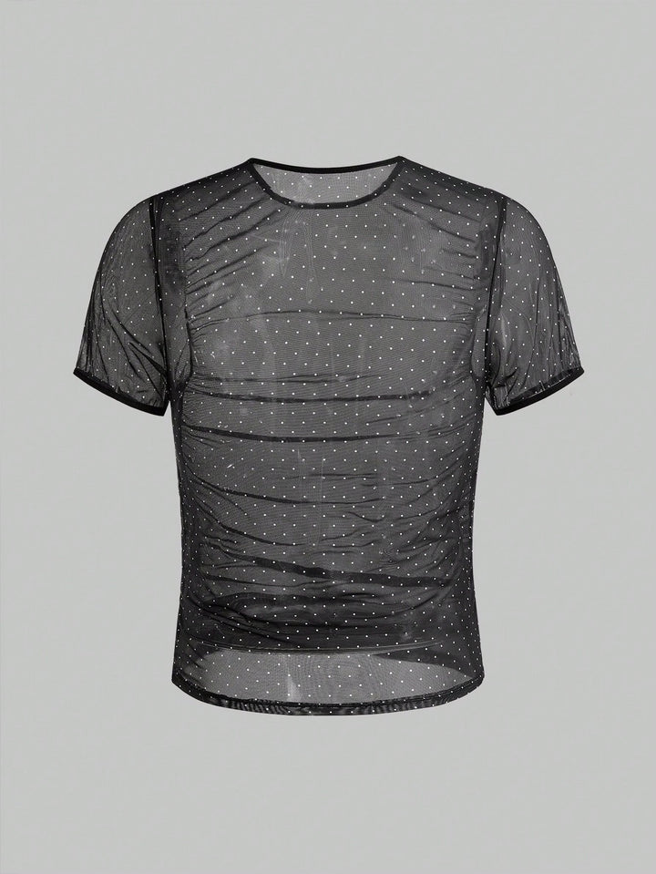 Top SHEIN, negru