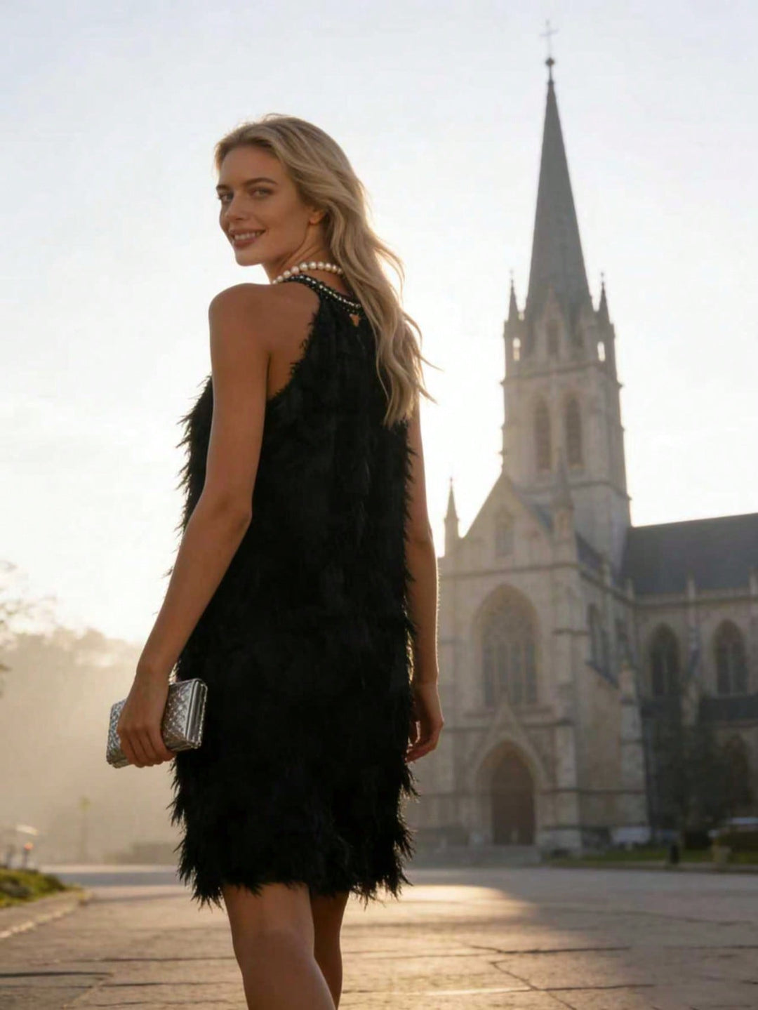 Rochie scurtă SHEIN, negru
