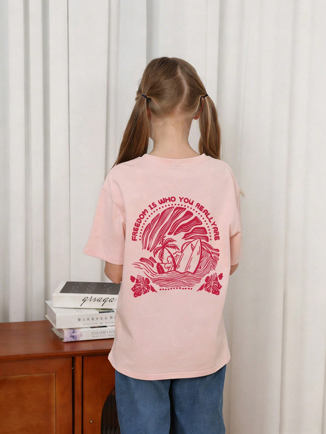 Tricou SHEIN, roz