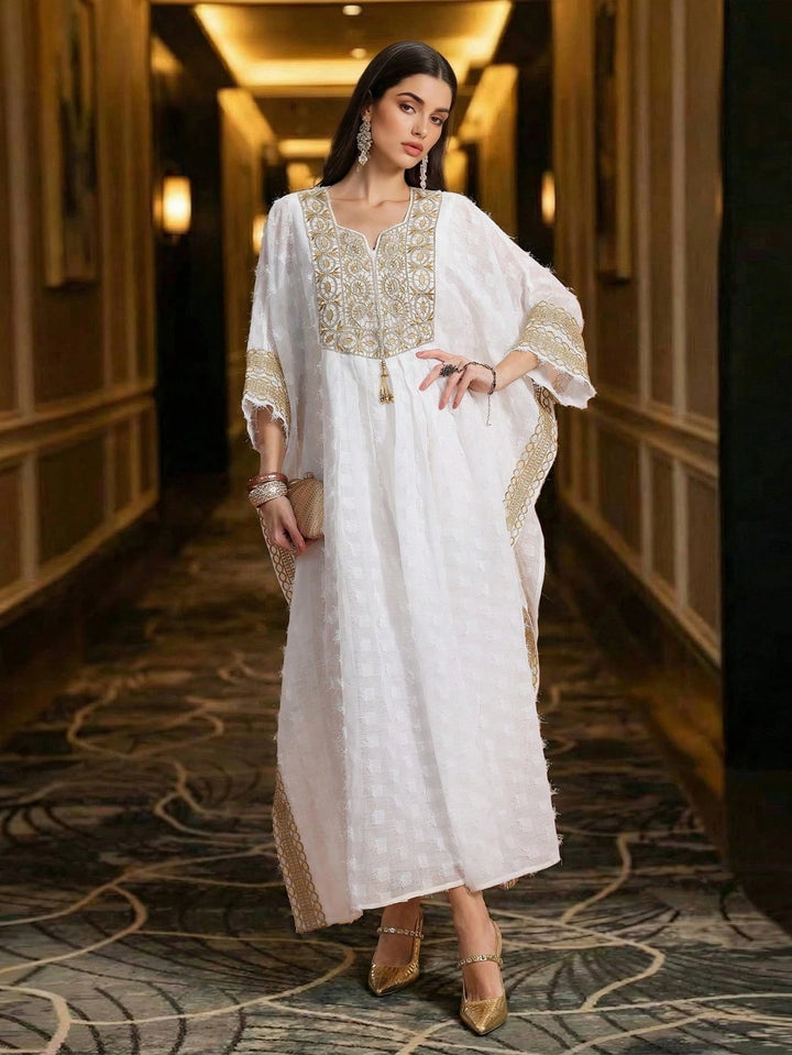 Rochie maxi SHEIN, alb