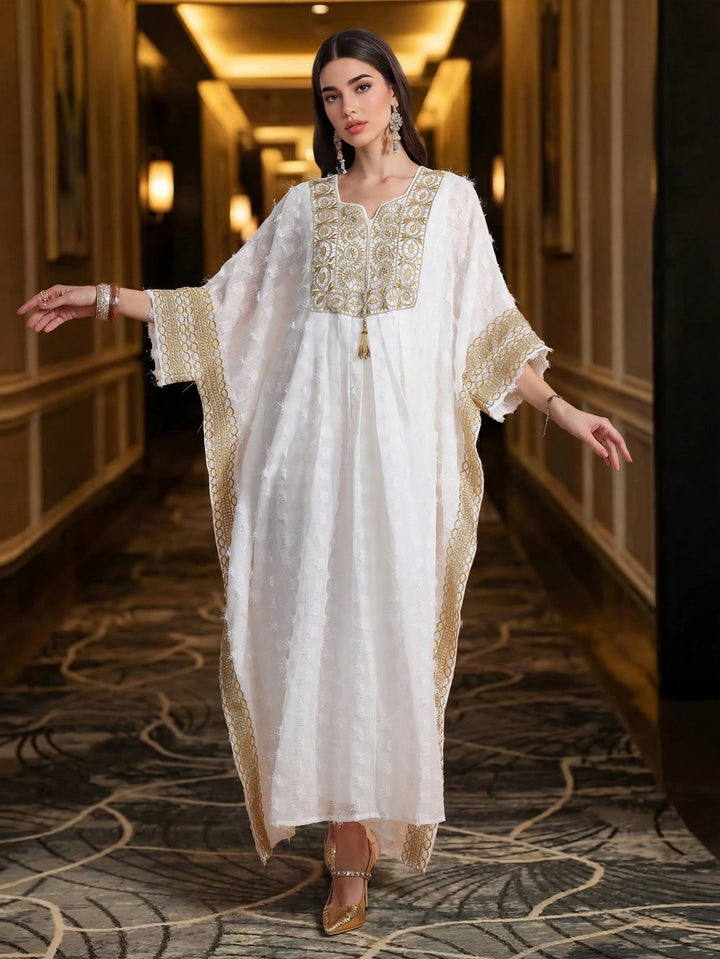 Rochie maxi SHEIN, alb