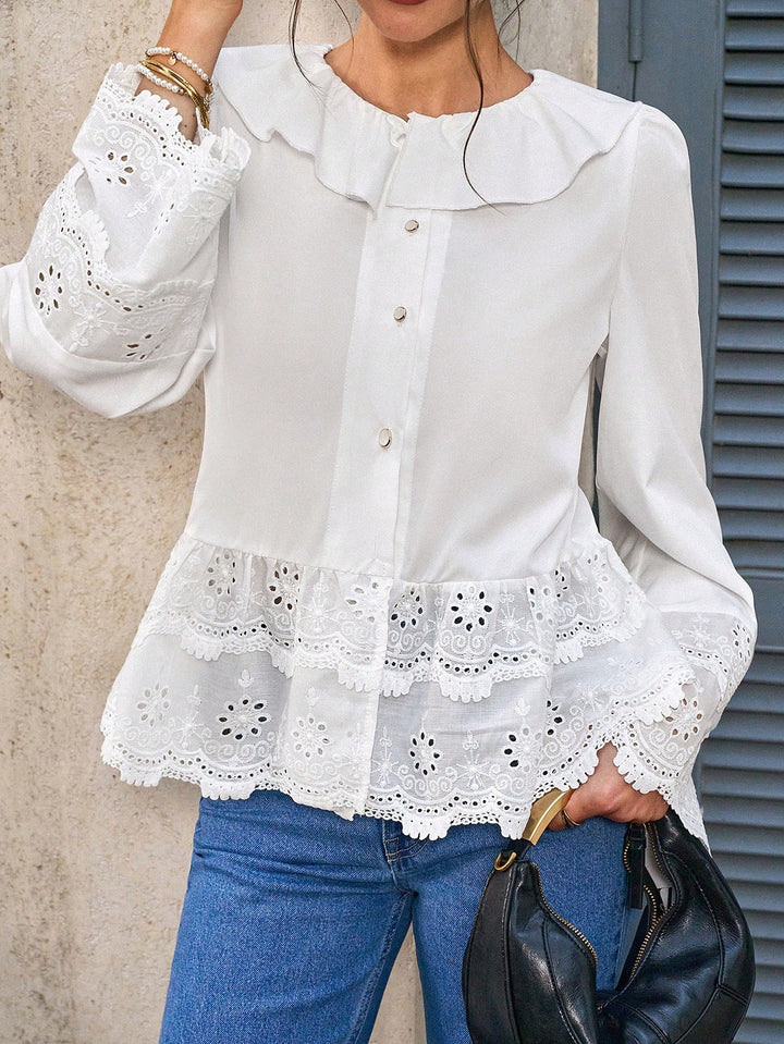 Top SHEIN, alb