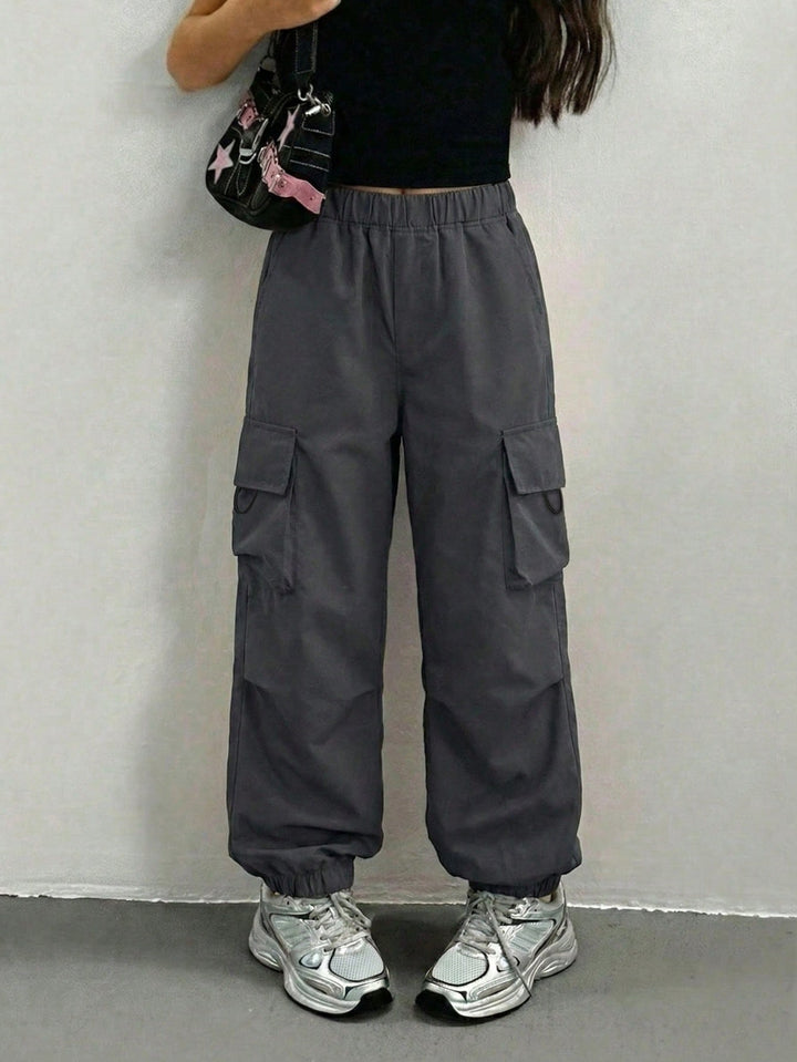 Pantaloni SHEIN, gri