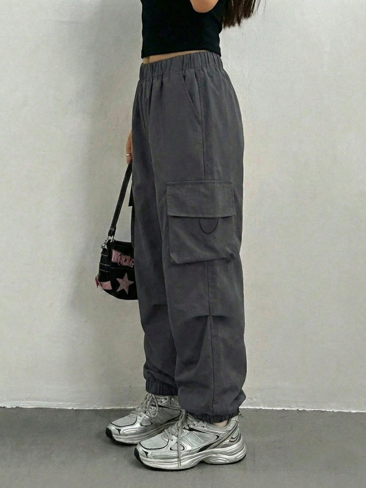 Pantaloni SHEIN, gri