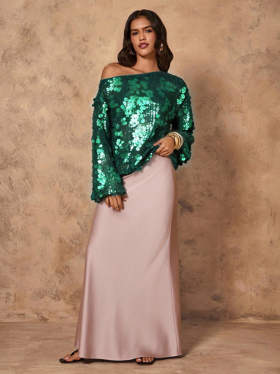 Bluza SHEIN, verde