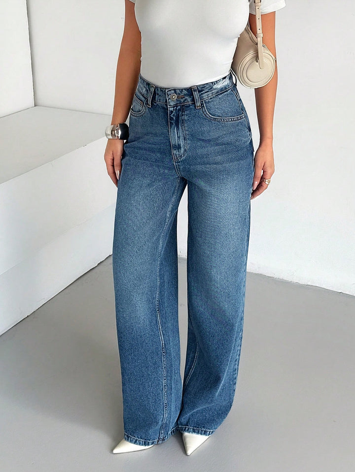 Jeans SHEIN, albastru
