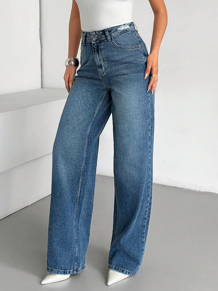Jeans SHEIN, albastru