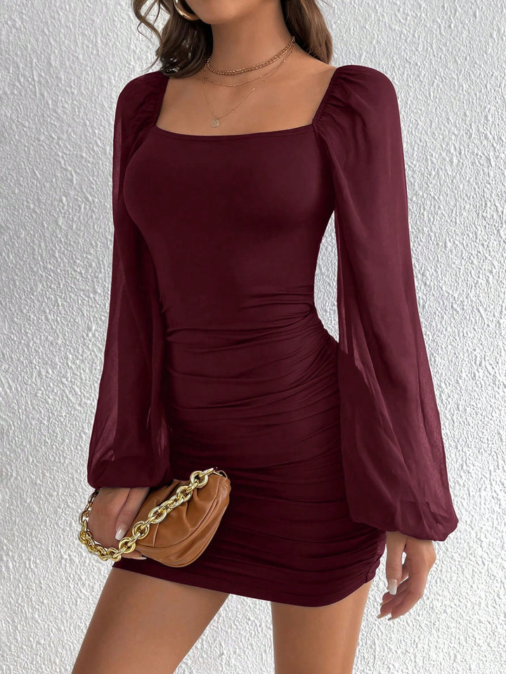 Rochie mini SHEIN, vișiniu