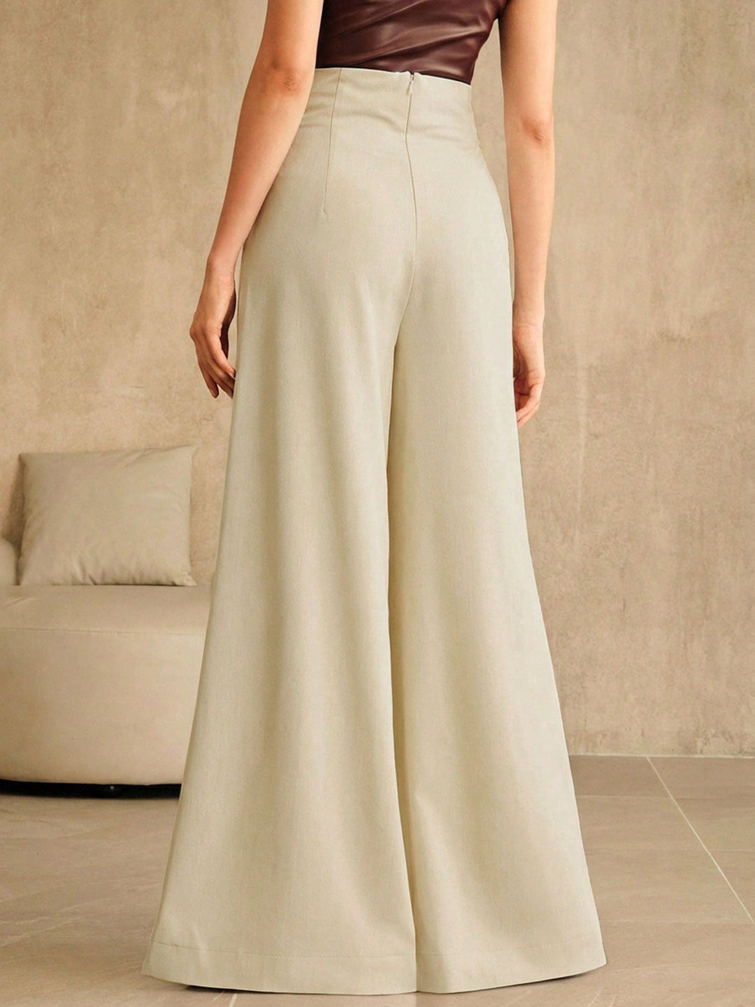 Pantaloni SHEIN, bej