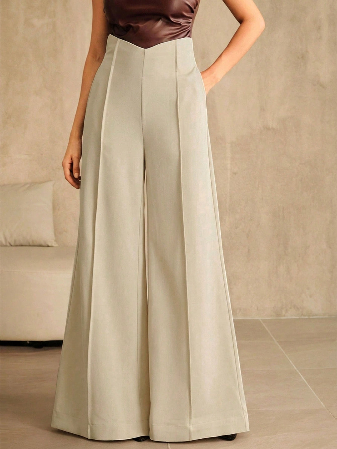 Pantaloni SHEIN, bej