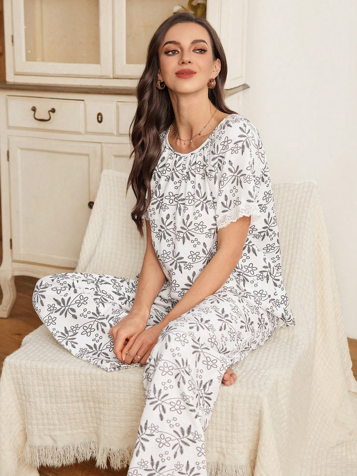 Pijama SHEIN, alb