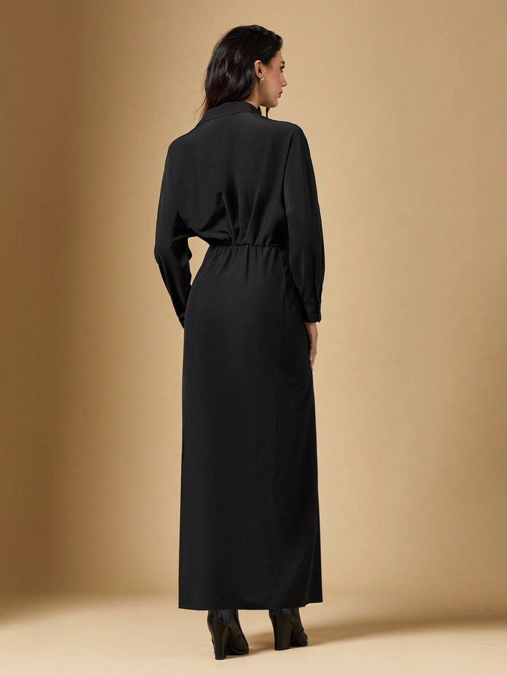 Rochie maxi SHEIN, negru