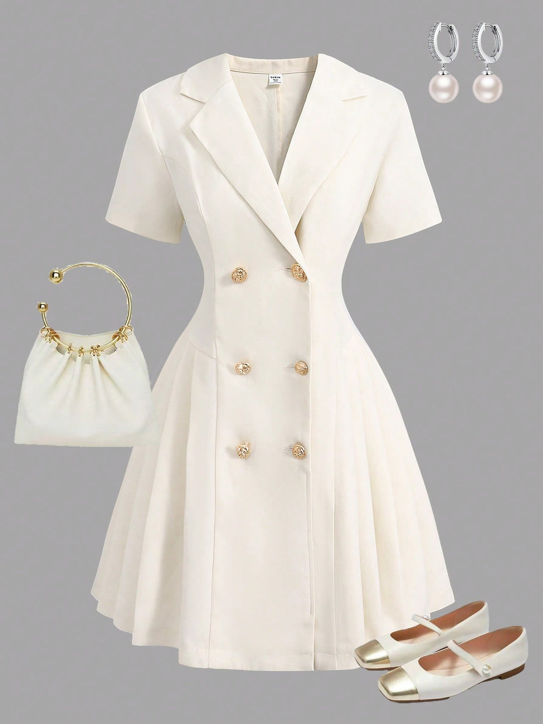 Rochie SHEIN, bej