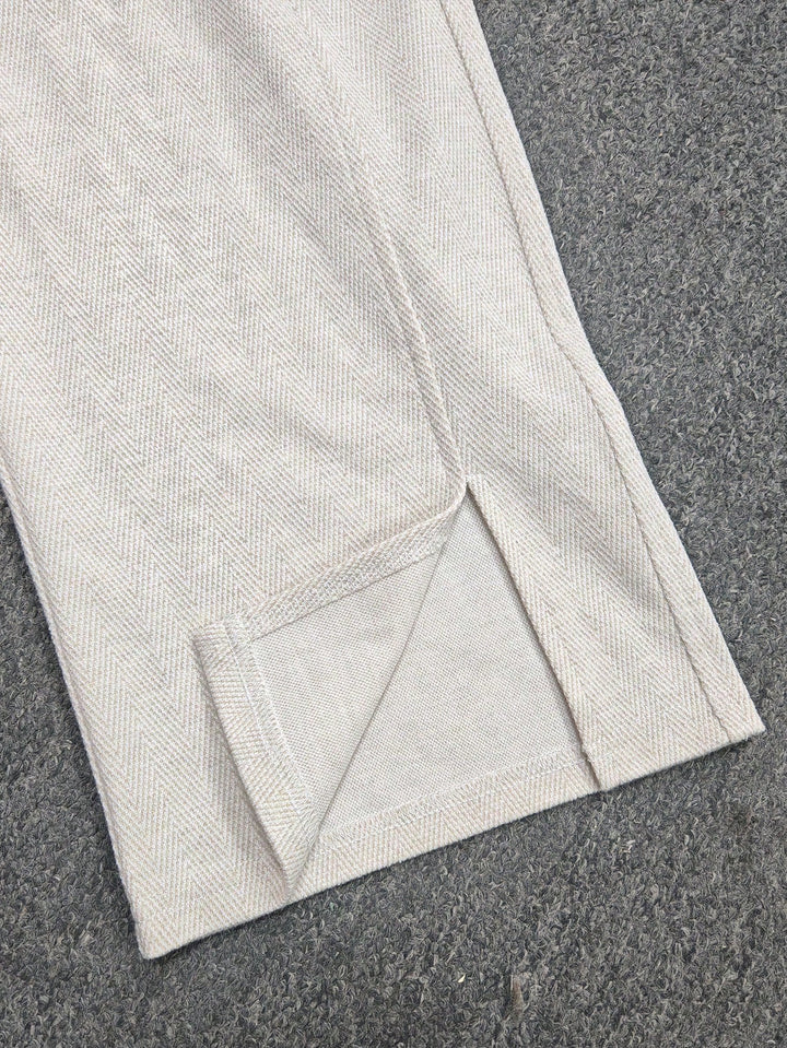 Pantaloni SHEIN, auriu