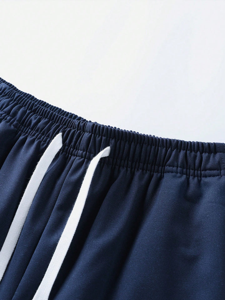 Pantaloni scurți SHEIN, albastru