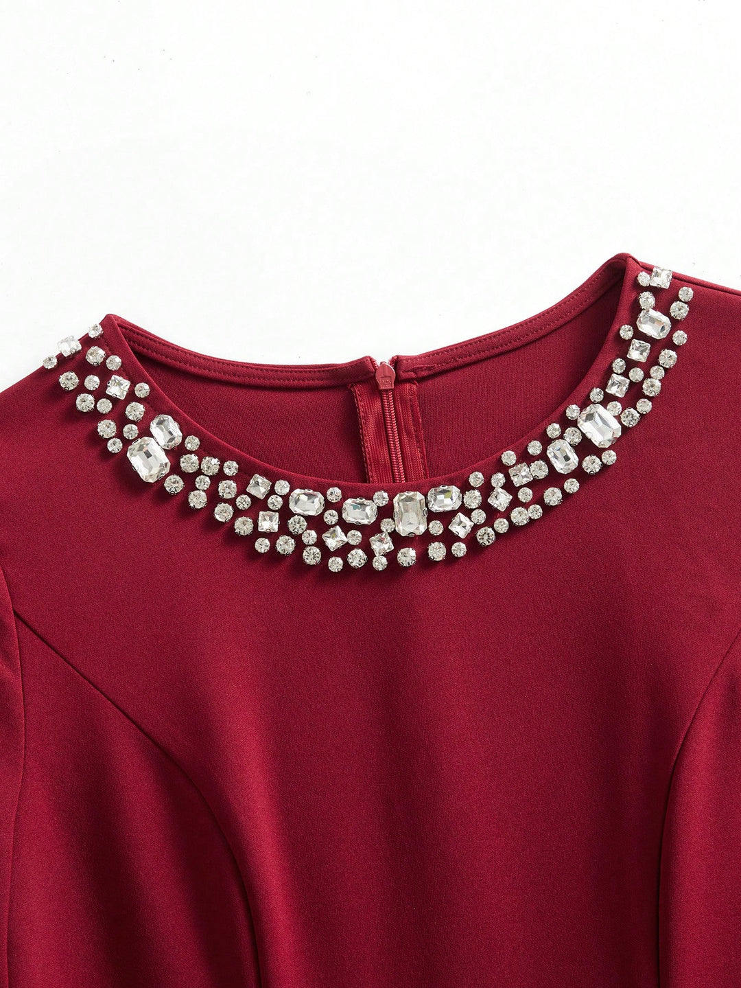 Rochie maxi SHEIN, vișiniu