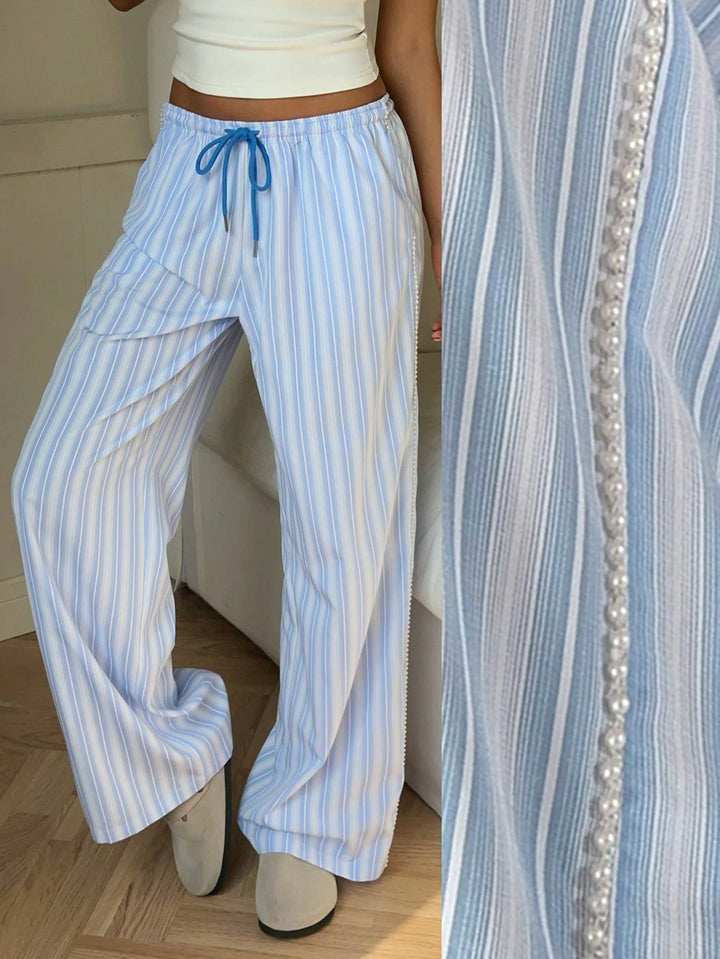 Pantaloni SHEIN, albastru