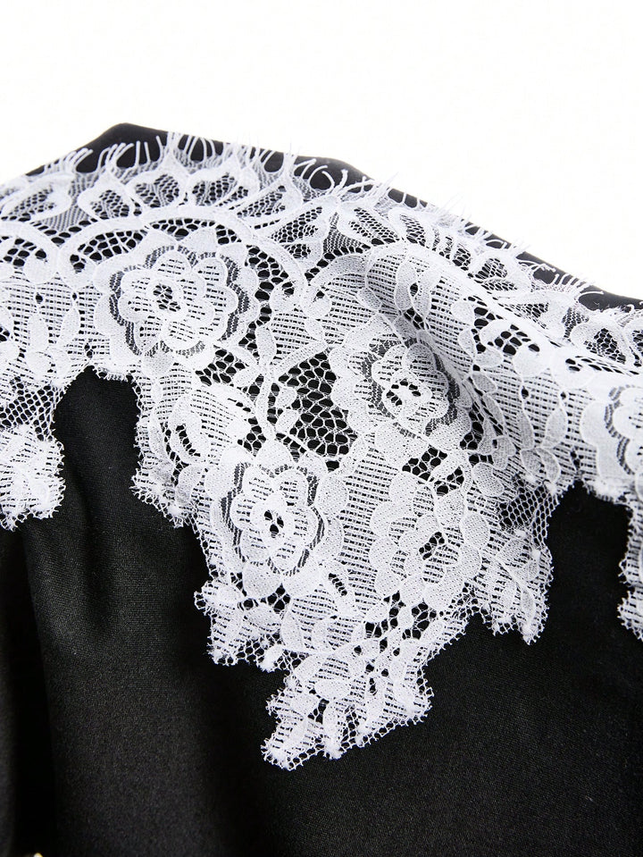Pantaloni SHEIN, negru