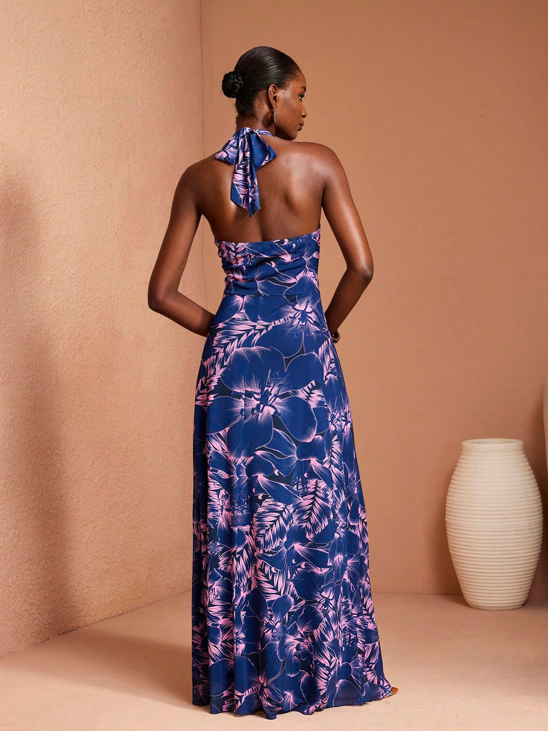 Rochie maxi SHEIN, albastru