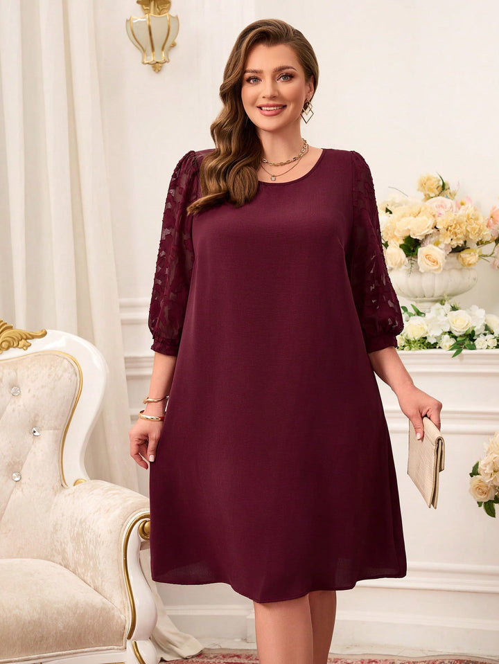 Rochie SHEIN, vișiniu