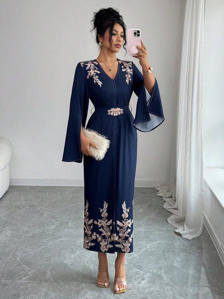 Rochie maxi SHEIN, mix culori