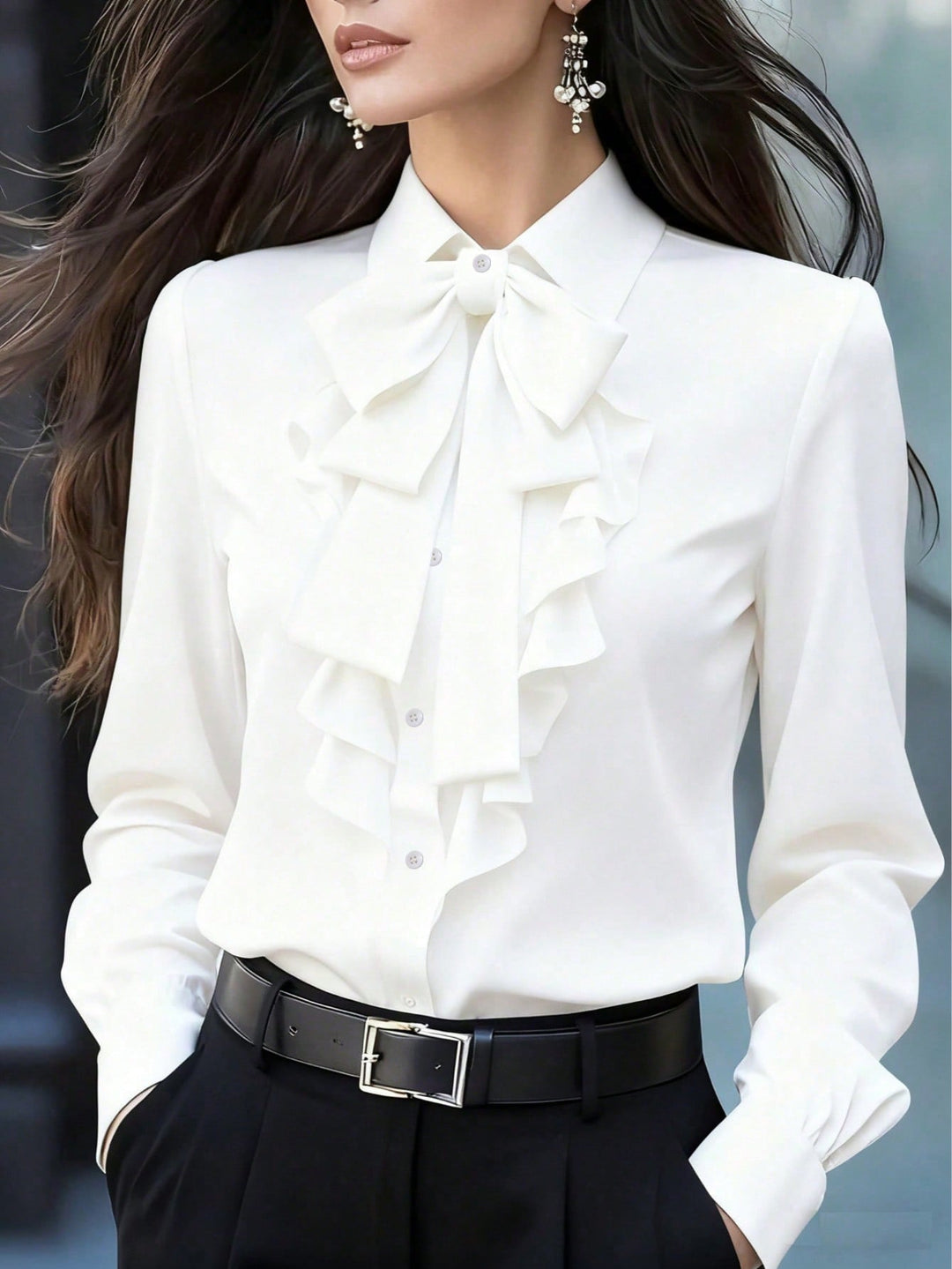Bluza SHEIN, alb