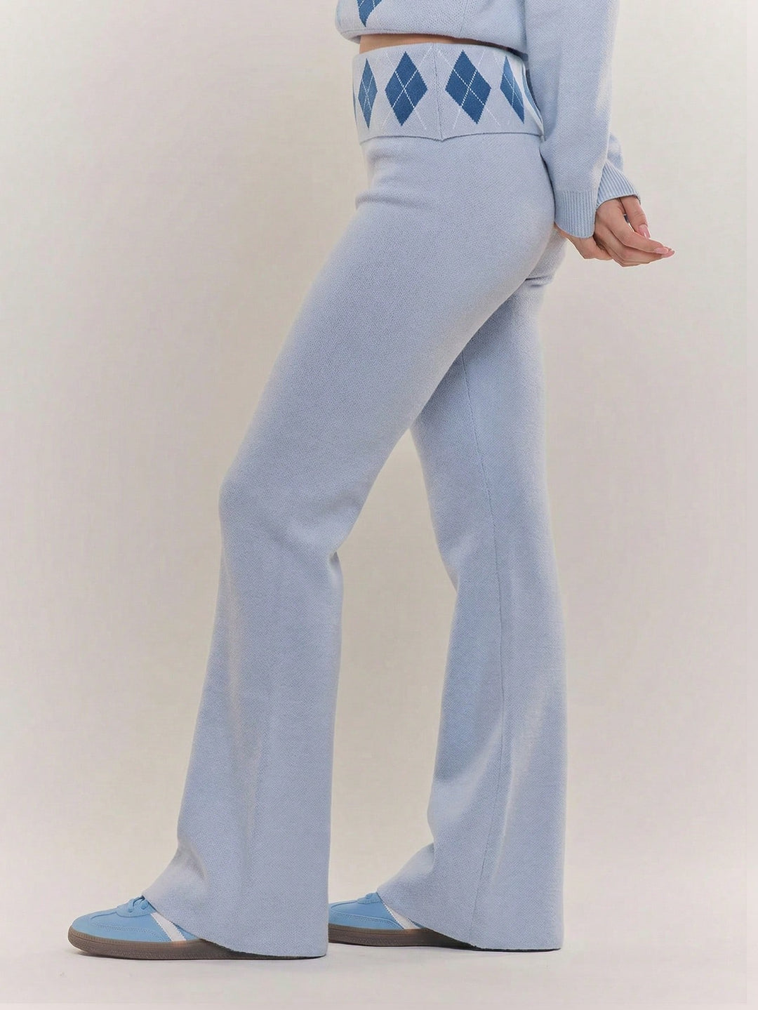 Pantaloni SHEIN, albastru