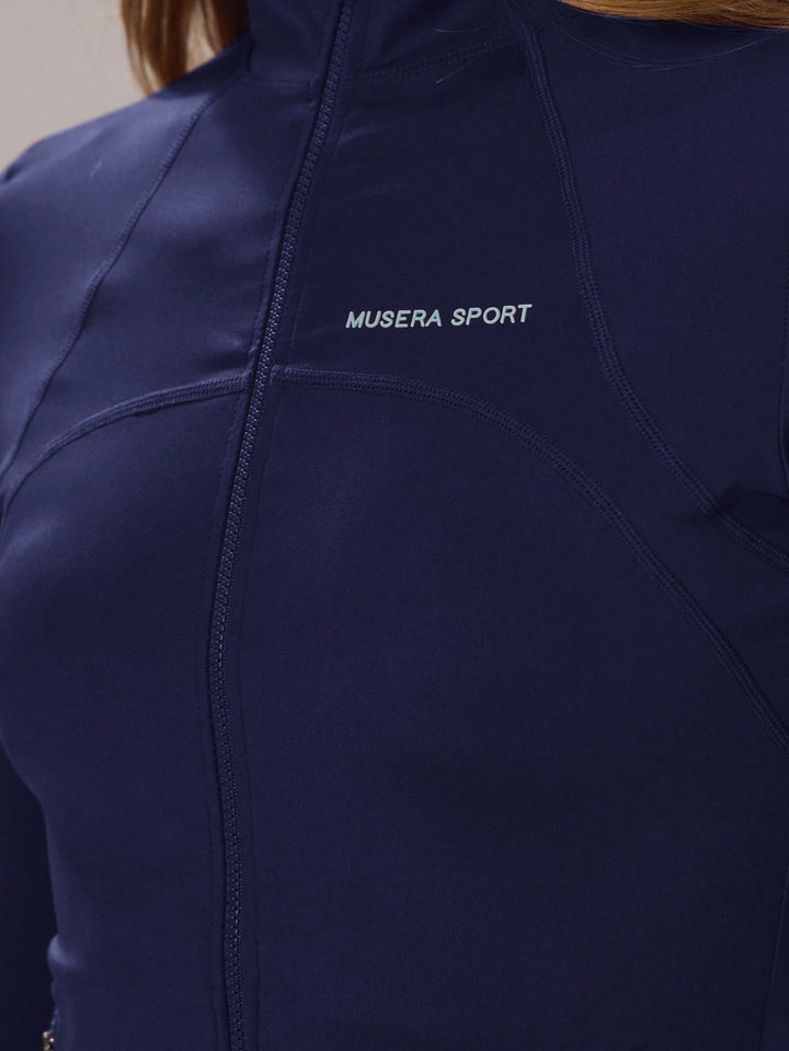 Jachetă sport SHEIN, albastru