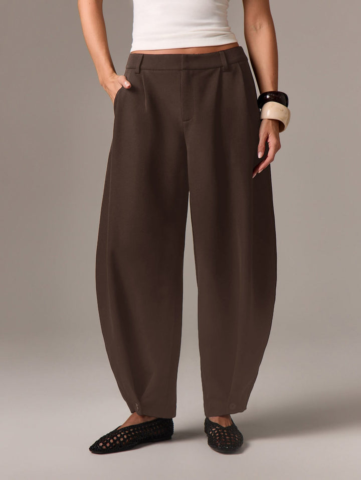 Pantalon SHEIN, maro