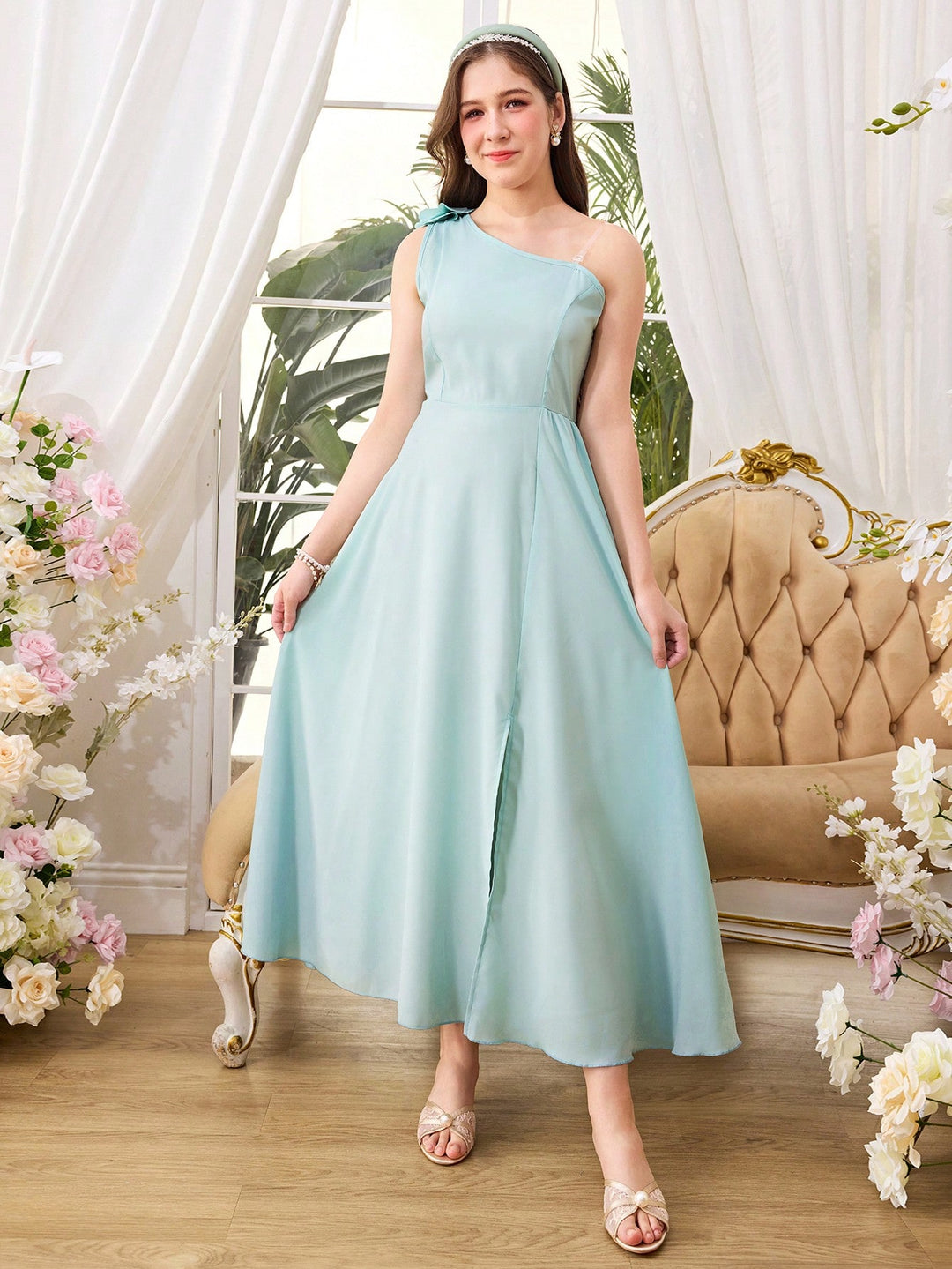 Rochie SHEIN, verde