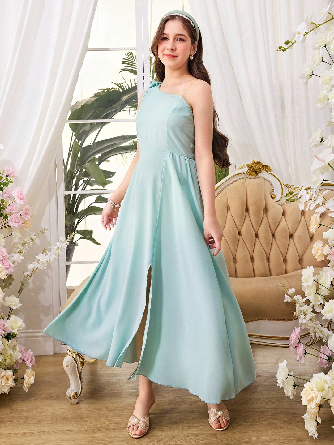 Rochie SHEIN, verde