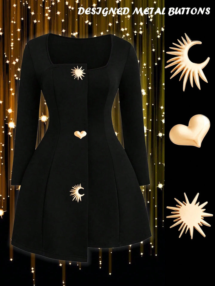 Rochie mini SHEIN, negru