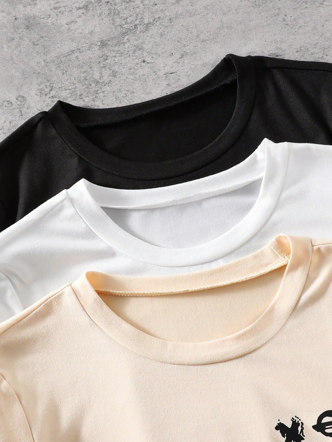 Set tricouri SHEIN, mix culori