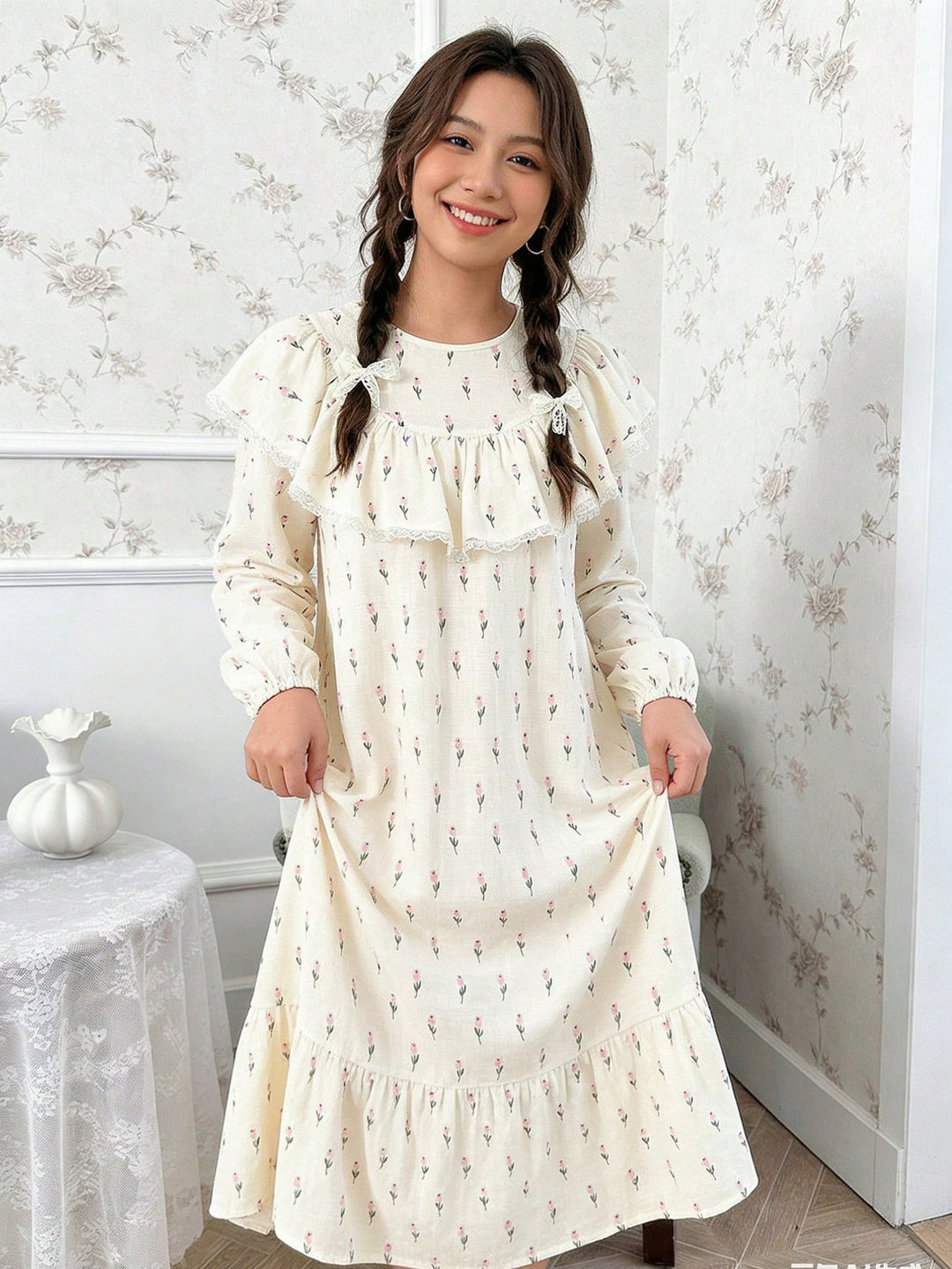 Pijama SHEIN, galben