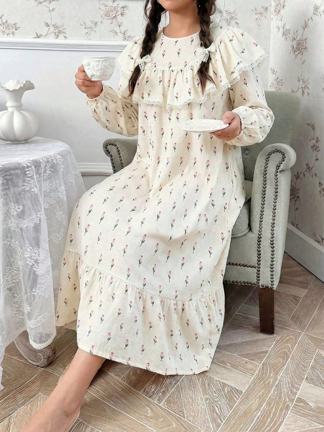 Pijama SHEIN, galben