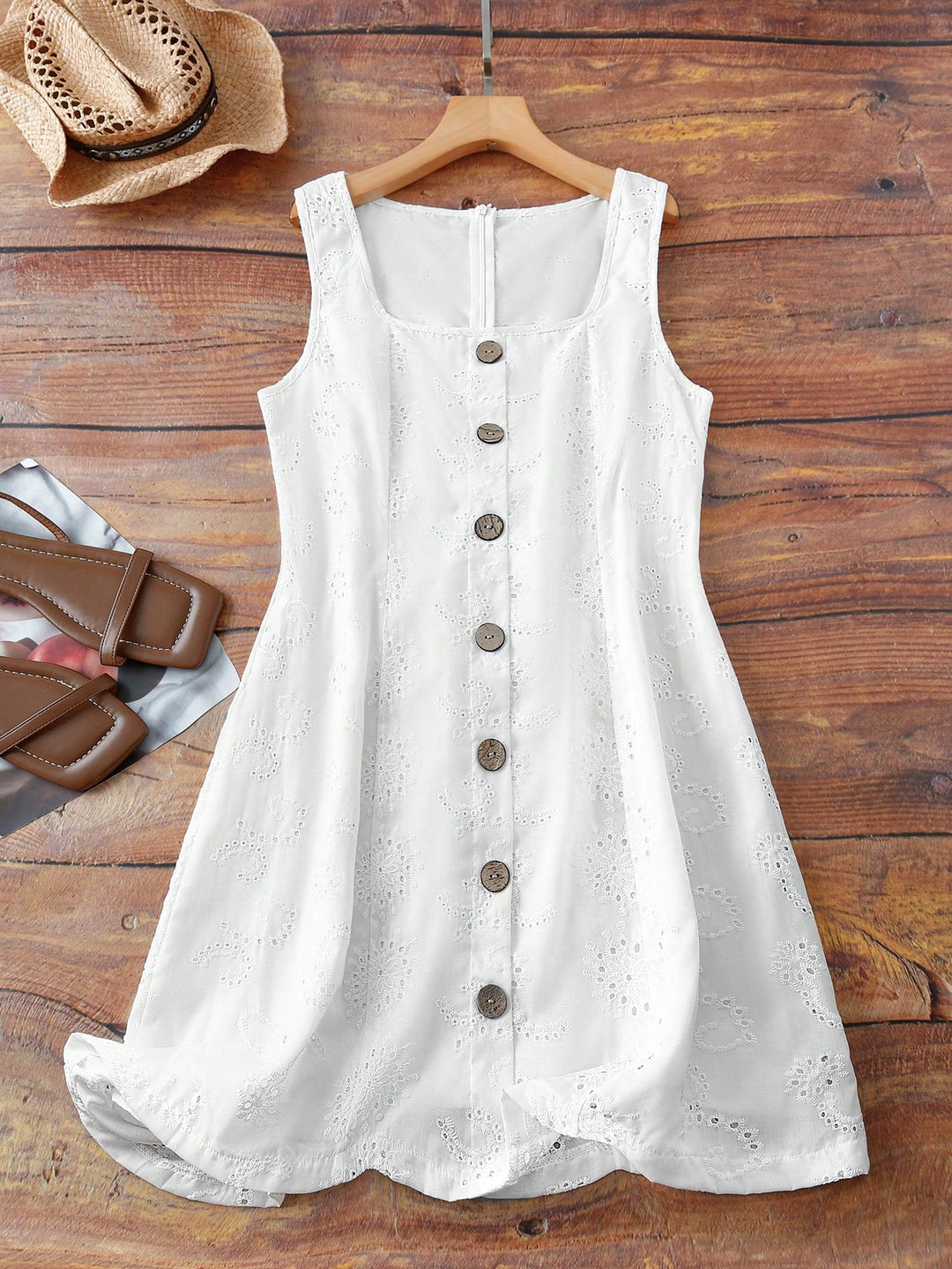 Rochie SHEIN, alb