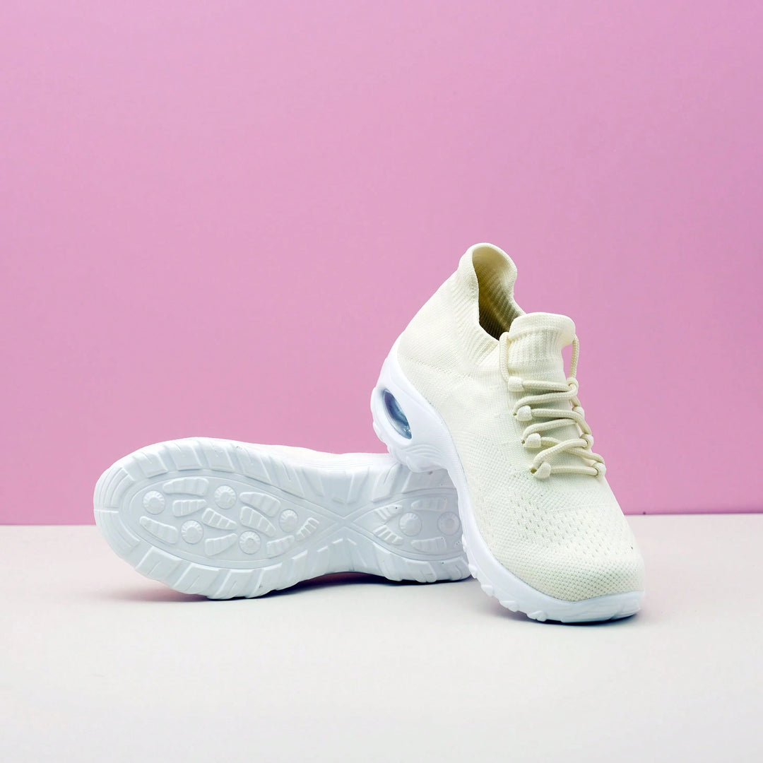 Pantofi sport SHEIN, crem